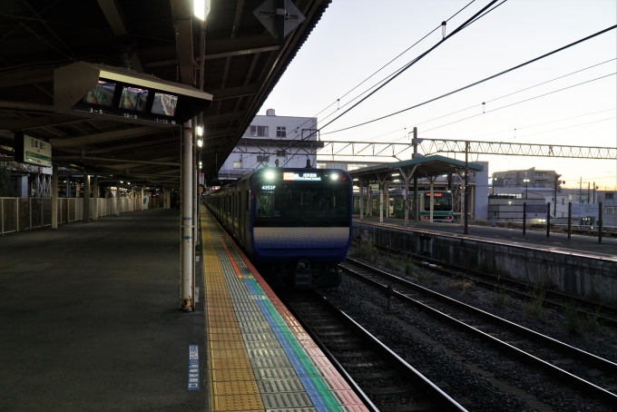 鉄道乗車記録の写真:乗車した列車(外観)(2)     「JR東日本 クハE235-1004
E235系 F04編成」