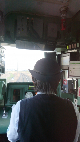 信濃大町駅から松本駅の乗車記録(乗りつぶし)写真