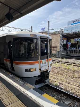 三島駅から島田駅の乗車記録(乗りつぶし)写真