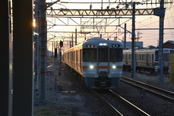 島田駅から名古屋駅の乗車記録(乗りつぶし)写真