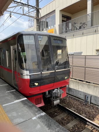 名古屋駅から名鉄名古屋駅の乗車記録(乗りつぶし)写真