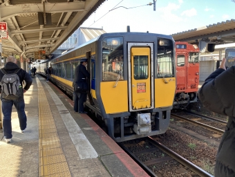 新山口駅から鳥取駅の乗車記録(乗りつぶし)写真