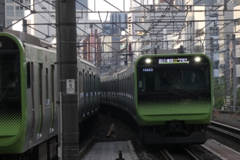 恵比寿駅から五反田駅:鉄道乗車記録の写真