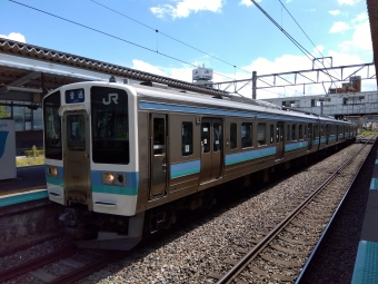 竜王駅から茅野駅の乗車記録(乗りつぶし)写真