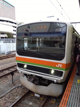 八王子駅から東飯能駅の乗車記録(乗りつぶし)写真
