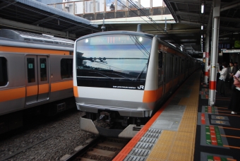 西国分寺駅から東京駅の乗車記録(乗りつぶし)写真
