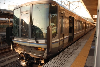 米原駅から姫路駅の乗車記録(乗りつぶし)写真