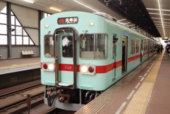 薬院駅から大牟田駅の乗車記録(乗りつぶし)写真