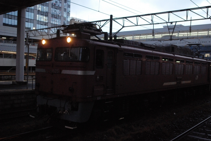 鉄道乗車記録の写真:列車・車両の様子(未乗車)(2)        「EF81 406」