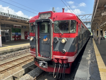 妙高高原駅から長野駅の乗車記録(乗りつぶし)写真