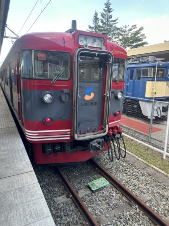 戸倉駅から軽井沢駅の乗車記録(乗りつぶし)写真