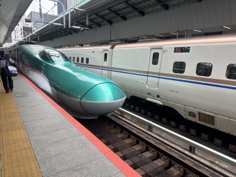 東京駅から木古内駅の乗車記録(乗りつぶし)写真