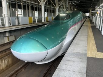 新函館北斗駅から東京駅の乗車記録(乗りつぶし)写真