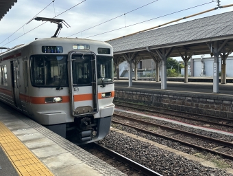 亀山駅から四日市駅の乗車記録(乗りつぶし)写真
