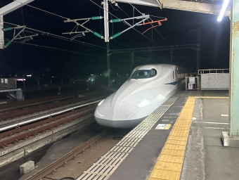 新山口駅から広島駅の乗車記録(乗りつぶし)写真