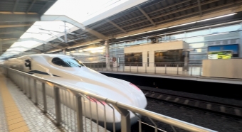 広島駅から京都駅の乗車記録(乗りつぶし)写真