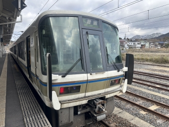 草津駅から柘植駅の乗車記録(乗りつぶし)写真