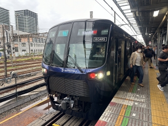 海老名駅から新横浜駅の乗車記録(乗りつぶし)写真