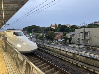 新横浜駅から広島駅の乗車記録(乗りつぶし)写真