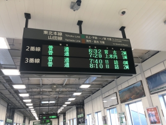 盛岡駅から宮古駅:鉄道乗車記録の写真