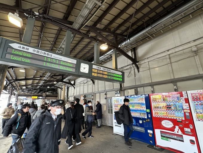 鉄道乗車記録の写真:駅舎・駅施設、様子(1)        