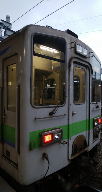 東室蘭駅から苫小牧駅の乗車記録(乗りつぶし)写真