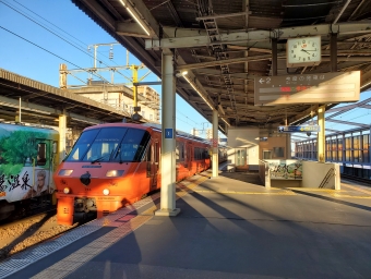 佐賀駅から武雄温泉駅の乗車記録(乗りつぶし)写真