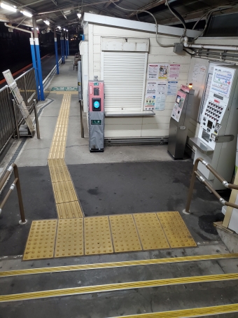 西大分駅から別府駅の乗車記録(乗りつぶし)写真
