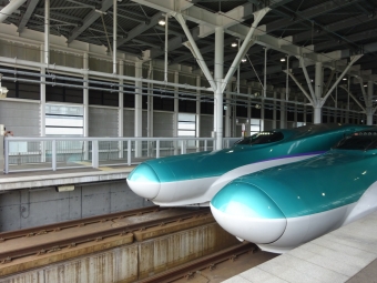 新函館北斗駅から八戸駅:鉄道乗車記録の写真