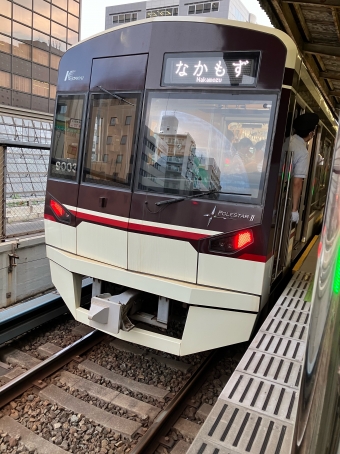 江坂駅から千里中央駅の乗車記録(乗りつぶし)写真