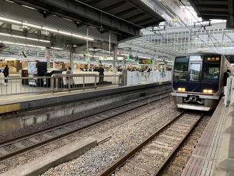 茨木駅から大阪駅:鉄道乗車記録の写真