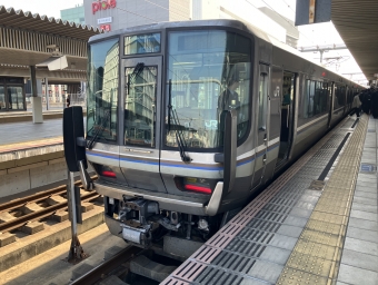 大阪駅から姫路駅の乗車記録(乗りつぶし)写真