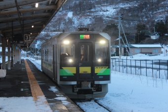 洞爺駅から伊達紋別駅の乗車記録(乗りつぶし)写真