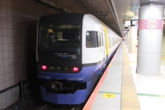 東京駅から大網駅の乗車記録(乗りつぶし)写真