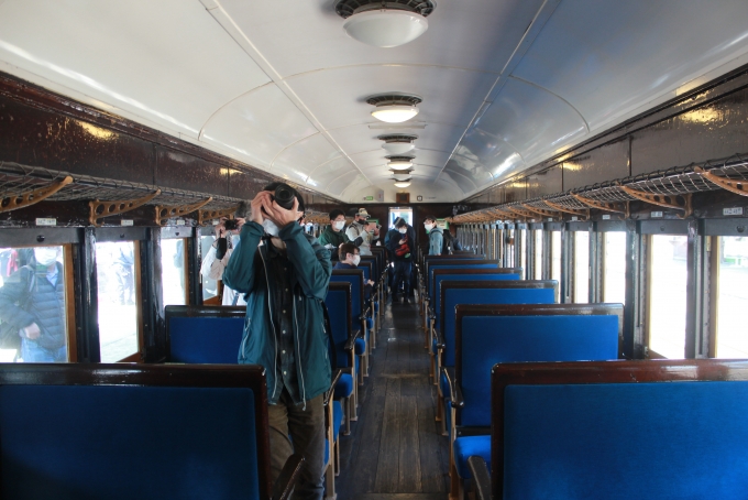 鉄道乗車記録の写真:車内設備、様子(15)        
