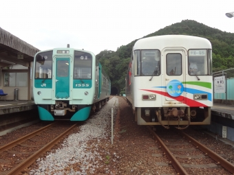 海部駅から阿南駅の乗車記録(乗りつぶし)写真