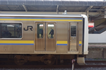 下総橘駅から府中駅の乗車記録(乗りつぶし)写真