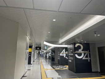 大阪駅から放出駅の乗車記録(乗りつぶし)写真