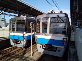 姪浜駅から筑前前原駅の乗車記録(乗りつぶし)写真
