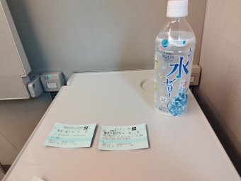 東京駅から浜松駅の乗車記録(乗りつぶし)写真