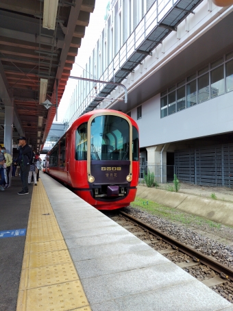 上越妙高駅から糸魚川駅の乗車記録(乗りつぶし)写真