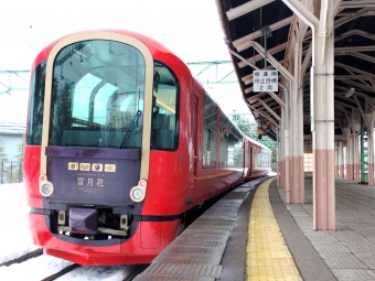 上越妙高駅から糸魚川駅の乗車記録(乗りつぶし)写真
