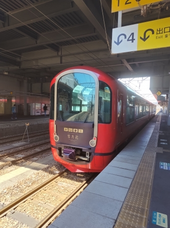 糸魚川駅から上越妙高駅の乗車記録(乗りつぶし)写真