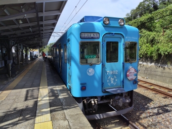 加太駅から和歌山市駅の乗車記録(乗りつぶし)写真