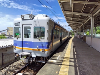 和歌山港駅から和歌山市駅の乗車記録(乗りつぶし)写真