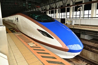 高岡駅から大阪駅の乗車記録(乗りつぶし)写真