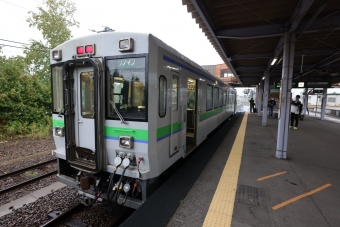美瑛駅から富良野駅の乗車記録(乗りつぶし)写真