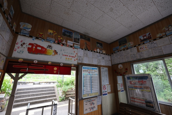 鉄道乗車記録の写真:駅舎・駅施設、様子(15)        「にぎやか」