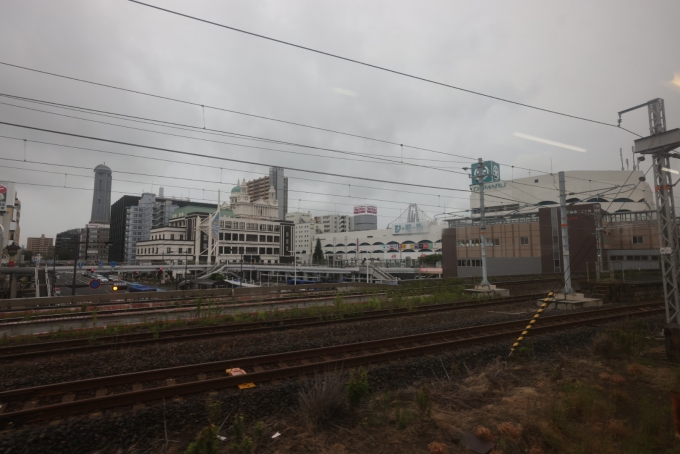 鉄道乗車記録の写真:車窓・風景(15)        「遥か昔は、関釜航路を挟んで大陸と結んでいた山陽本線。」