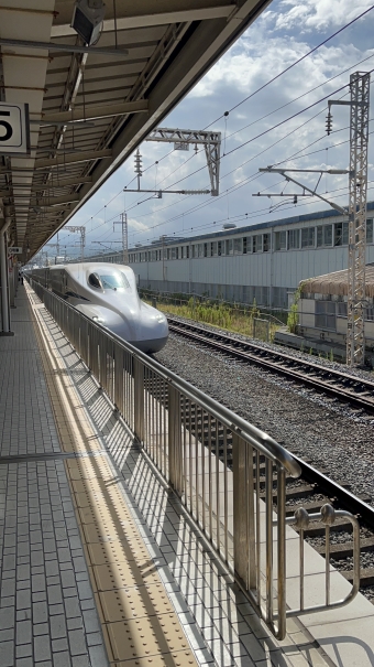 三島駅から名古屋駅の乗車記録(乗りつぶし)写真